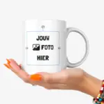 Mok met foto