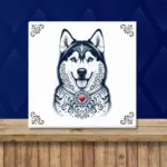 siberian-husky-zeeuws-honden-tegeltje-cadeau