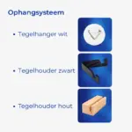 Tegeltje met tekst of quote maken