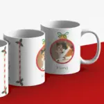 Kerstmok met de tekst “Proud member of the naughty list” kat